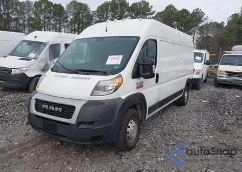 2020 Ram Promaster 2500 High Roof 159 Wb from USA, damaged, VIN 3C6TRVDGXLE121919